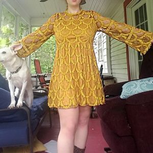 yellow dress from target